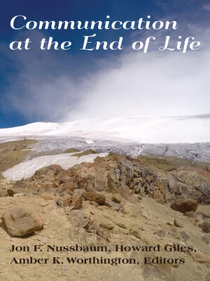 cover image of Communication at the End of Life